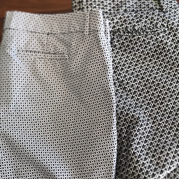 Cool pattern work pants, Capri style. - Picture 3 of 4